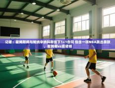 记者：霍姆斯将与帕纳辛纳科斯签下1+1合同 包含一项NBA跳出条款，霍姆斯vs肯诺顿